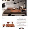 Desk pad, Leather Desk Kit 4 pieces ASCANIO 4