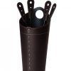 Piece 4 Fire Tools Set with leather handles LARA