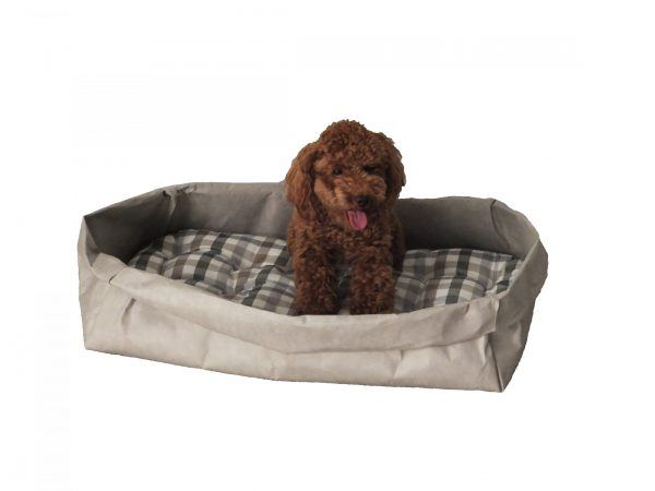 Dog bed and cat bed in cellulose fiber PONGO