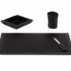 Desk pad, Leather Desk Kit 4 pieces ASCANIO 4