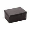 Leather box with top OFELIA