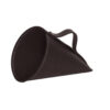 Fireplace shovel for pellets in leather PIRIA